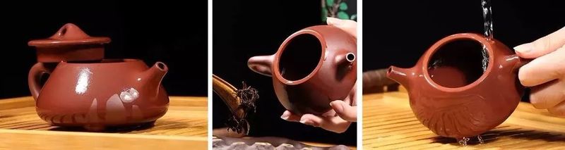 How to Clean and Remove Tea Stains from a Purple Clay Teapot?-3