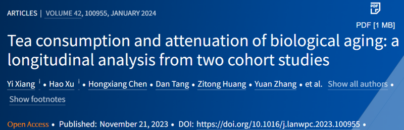 Sichuan University Team Finds: Drinking Tea Slows Aging, About 3 Cups Per Day May Be Most Effective!-2