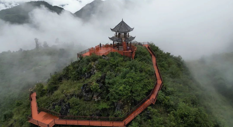 Mezijing Tea Mountain in Yongde County: Fresh Tea Steeps the Heart, Pure Breeze Fills the Hills-1