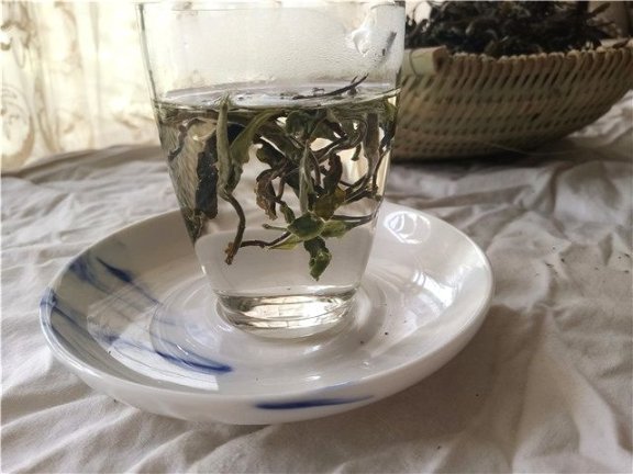 How to Drink White Tea Cake