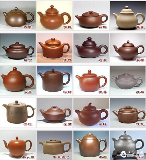 A Comprehensive Guide to Common Yixing (Purple Clay) Teapot Shapes