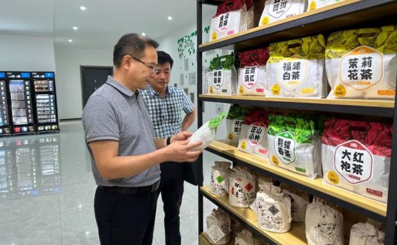 Liao Dongchu Leads a Team to Changzhou for Tea Industry Cooperation and Inspection