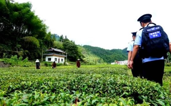 Lichuan Maoba Police Station Cultivates Field Policing to Safeguard the Development of Tea Town